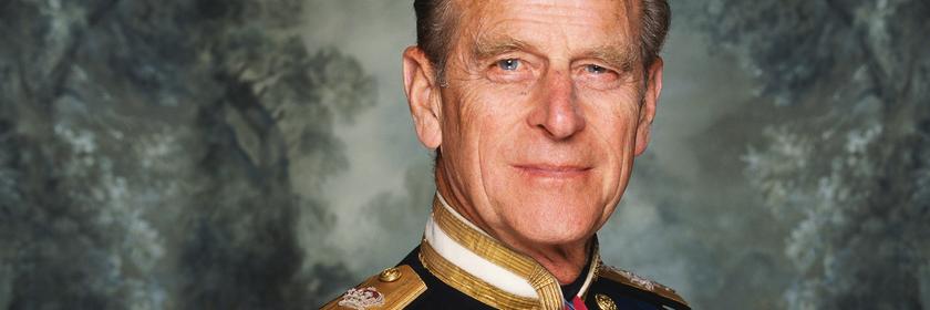 Porträt von Prinz Philip.