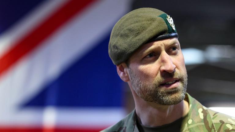 Prinz William auf Militärbesuch