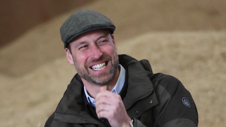 Prinz William: Landleben bei Farm-Besuch