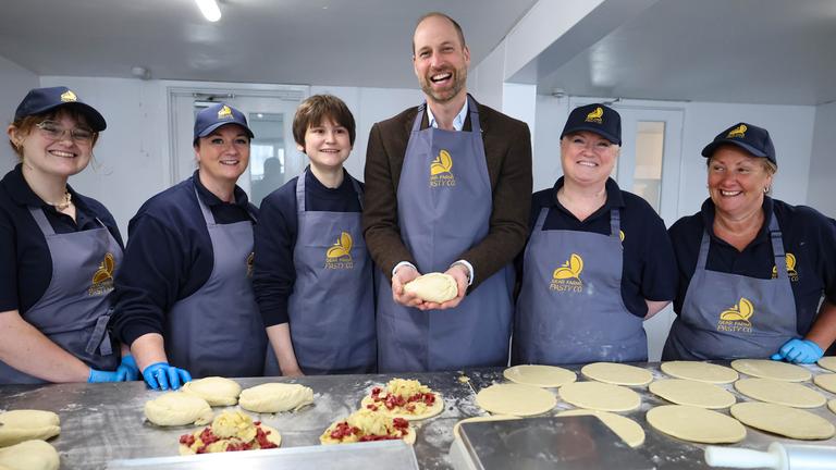 Prinz William backt Pasteten