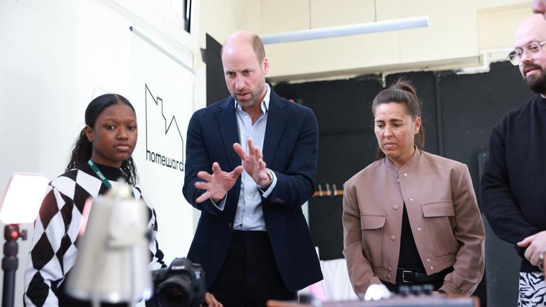 Prinz William: Besuch bei Spiral Skills