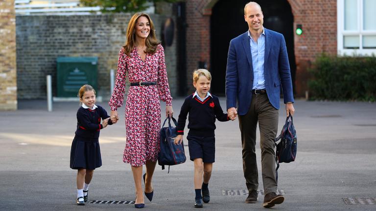 Der erste Schultag von Prinzessin Charlotte