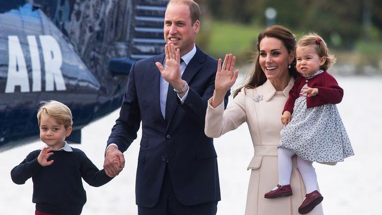 2016: William, Kate, George und Charlotte