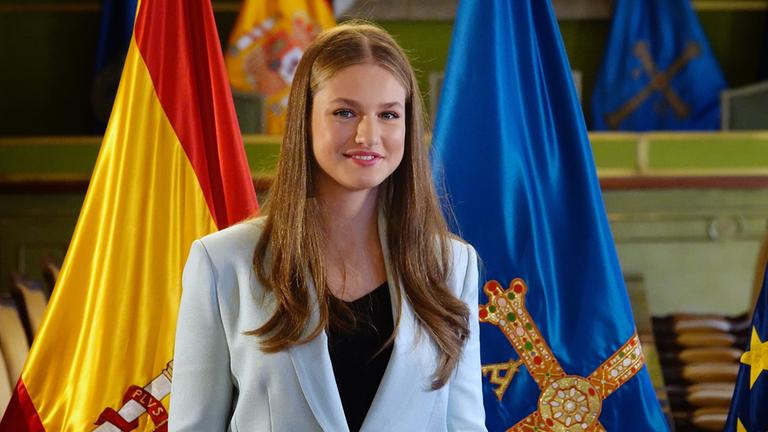 Prinzessin Leonor von Asturien und spanische Thronfolgerin. 