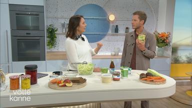 Brigitte Bäuerlein im Gespräch mit Florian Weiss bei "Volle Kanne".