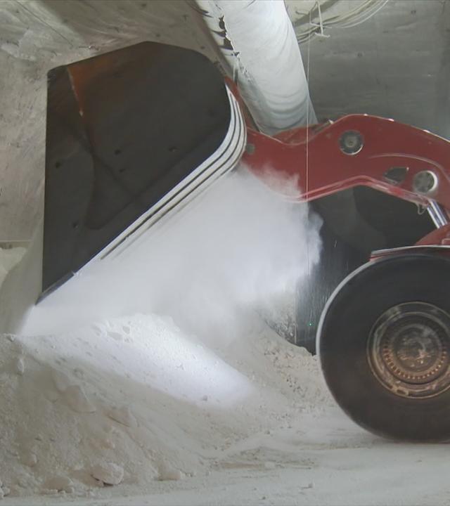 Protest gegen Salzabbau am Niederrhein