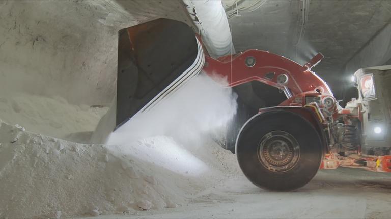 Protest gegen Salzabbau am Niederrhein