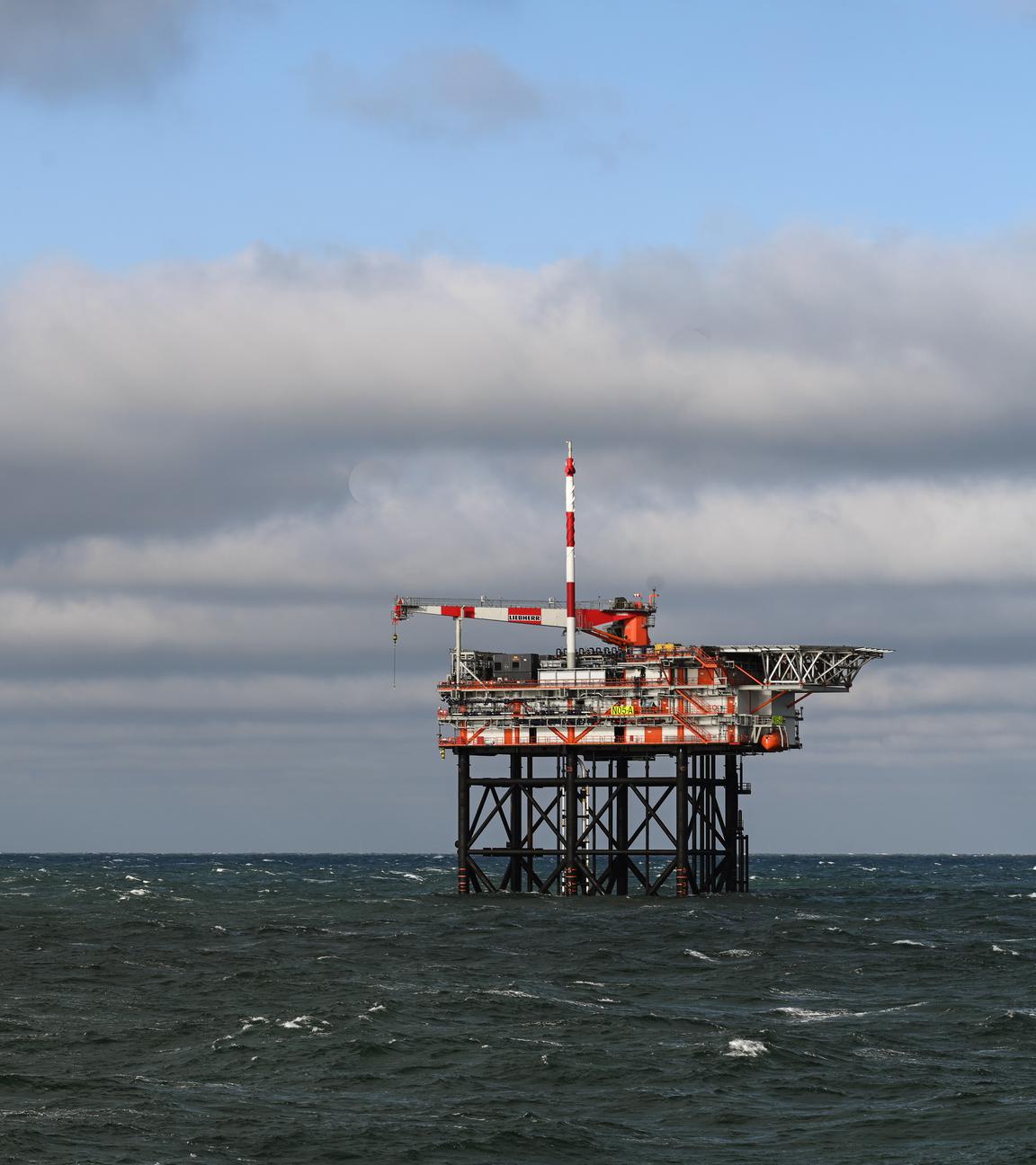 Erdgasförderung vor Borkum