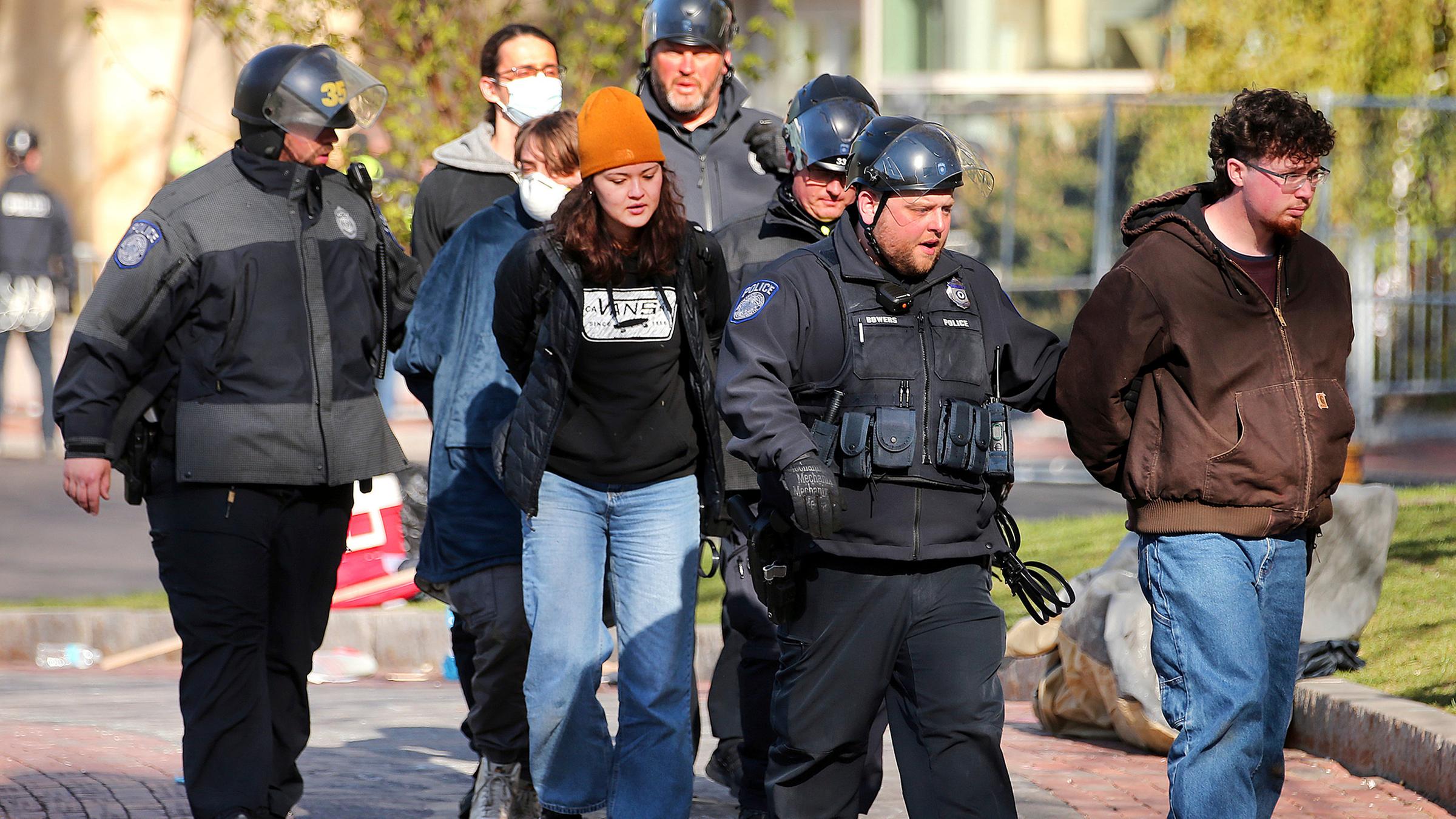 US Israel Palestinians Campus Protests Boston