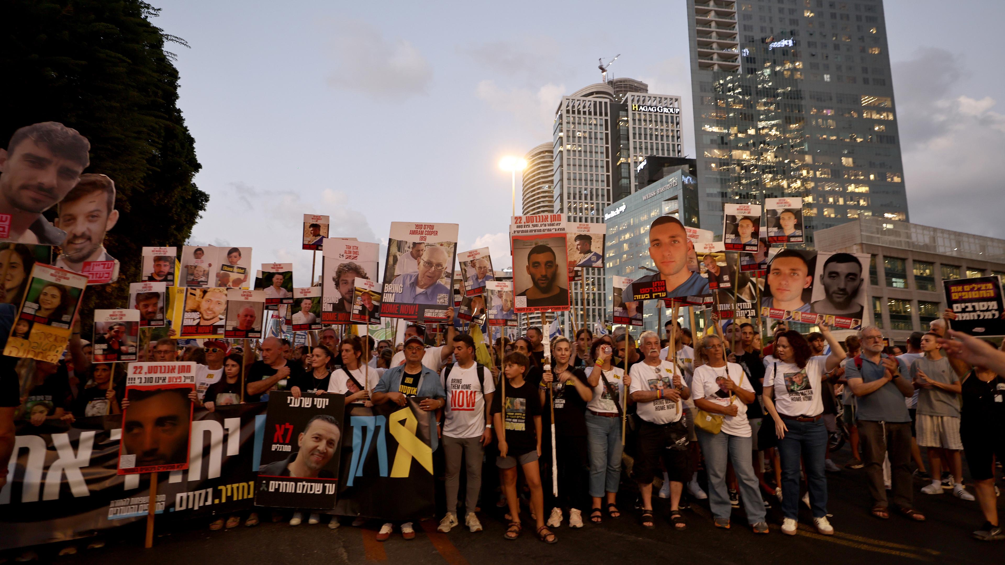 Protest in Tel Aviv 