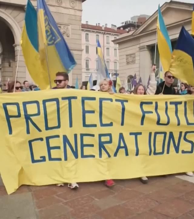Ukrainer protestieren