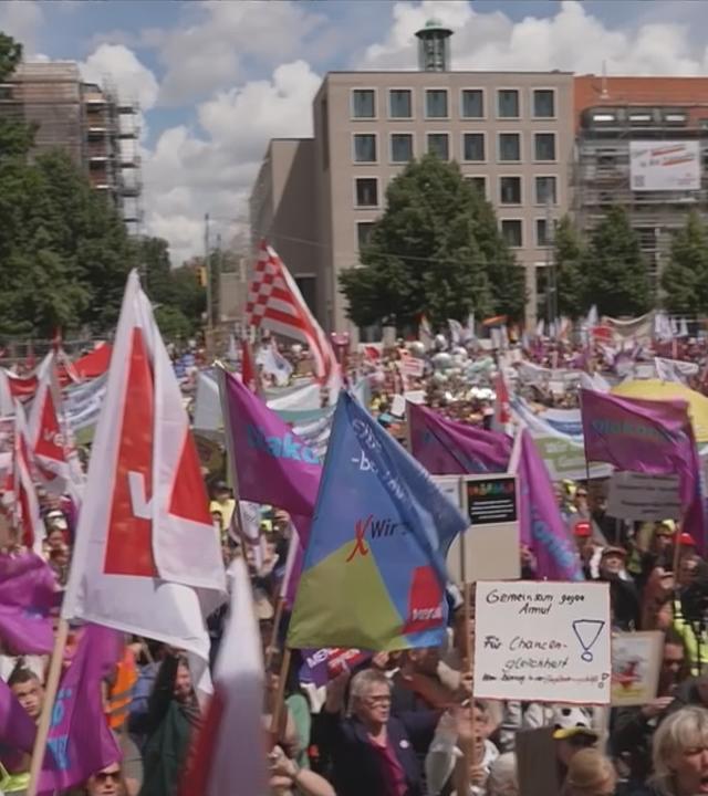 Proteste gegen Gesundheitsreform