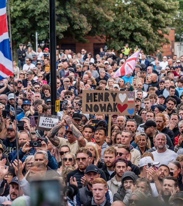 Flash Protest nach der Festnahme und des Todes von Henry Nowak in London