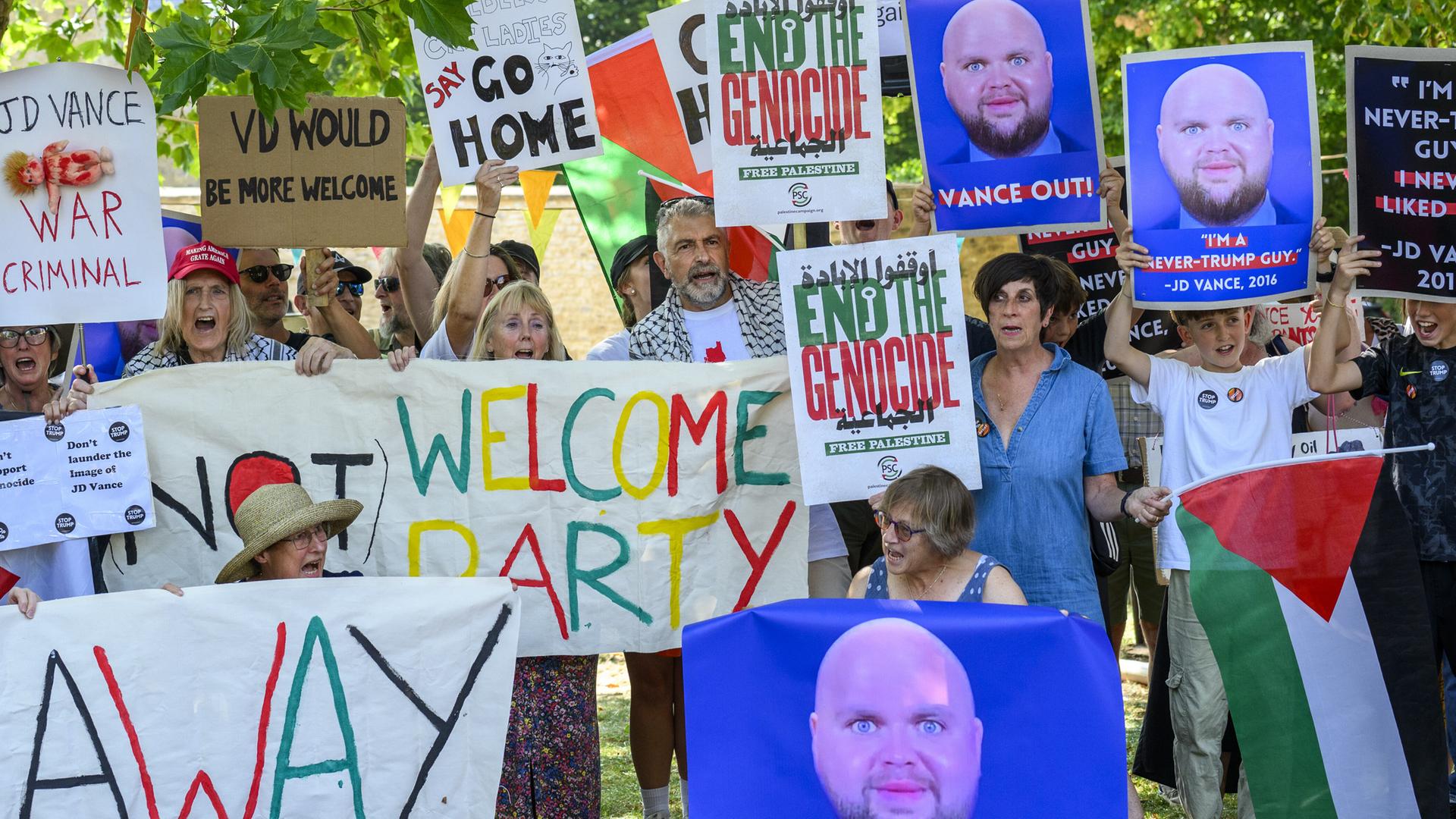 Proteste in Südwestengland