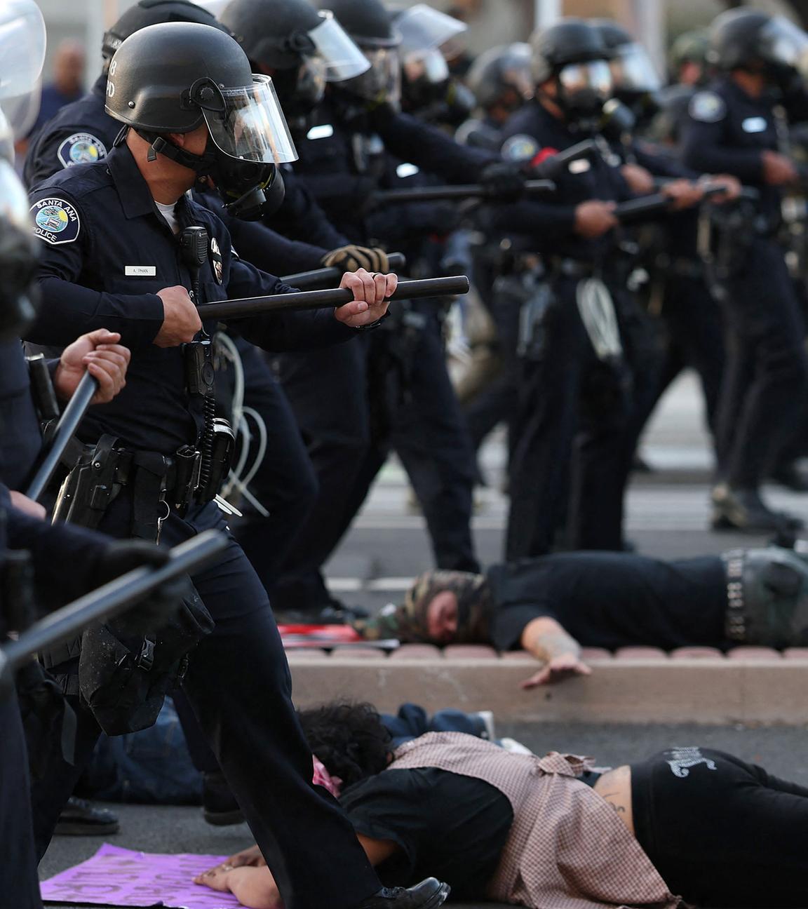 Proteste in Los Angeles 