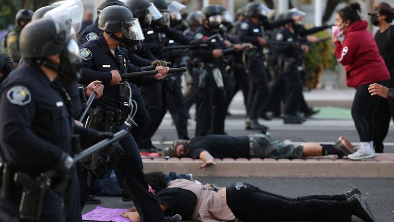 Proteste in Los Angeles 