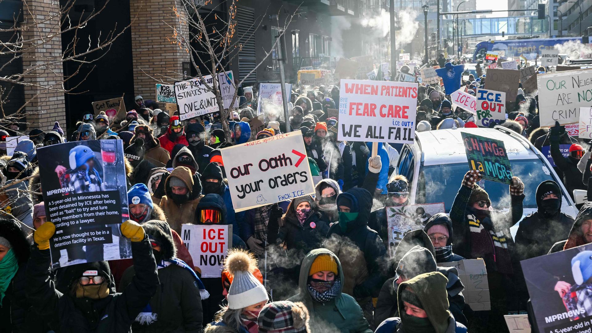 Proteste gegen ICE in Minneapolis