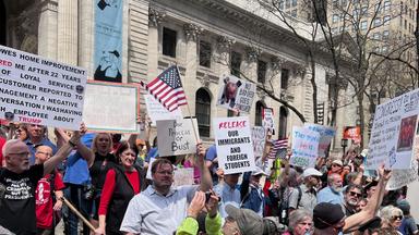 Proteste gegen die Politik von Trump