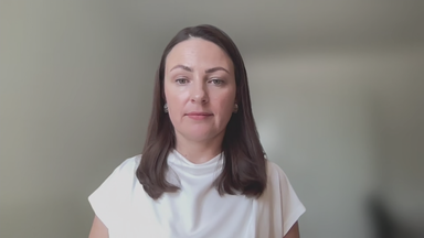 Antikorruptionsexpertin Oksana Huss zugeschaltet ins Studio