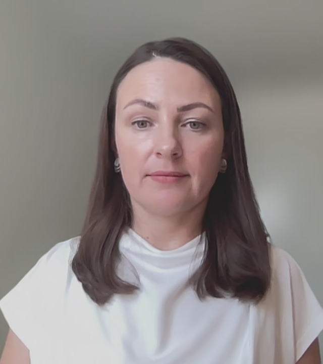 Antikorruptionsexpertin Oksana Huss zugeschaltet ins Studio