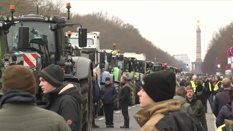 Protestwoche der Landwirte