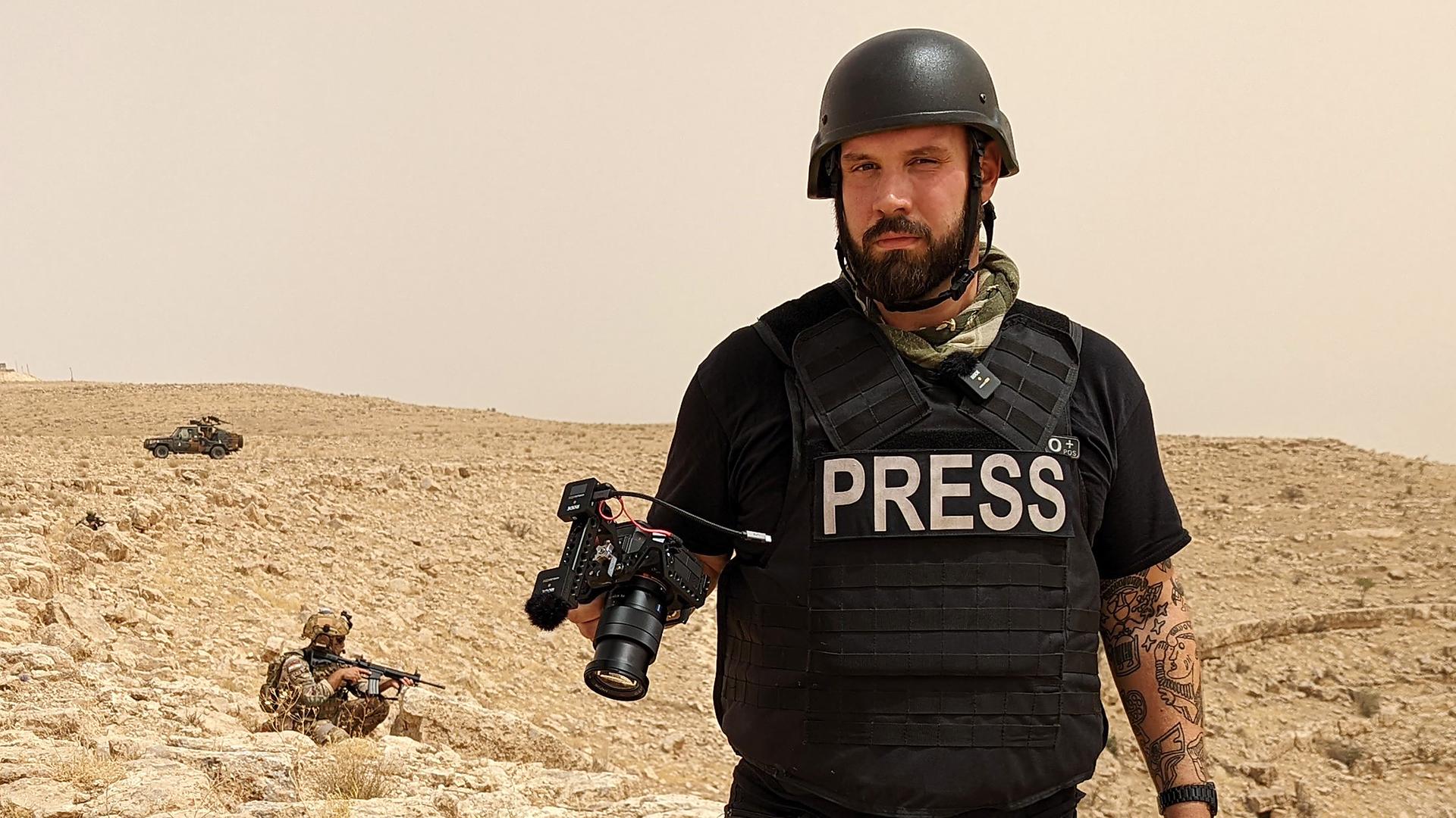 Protokolle zu 80 Jahre Kriegsende, Konstantin Flemig, Kriegsreporter