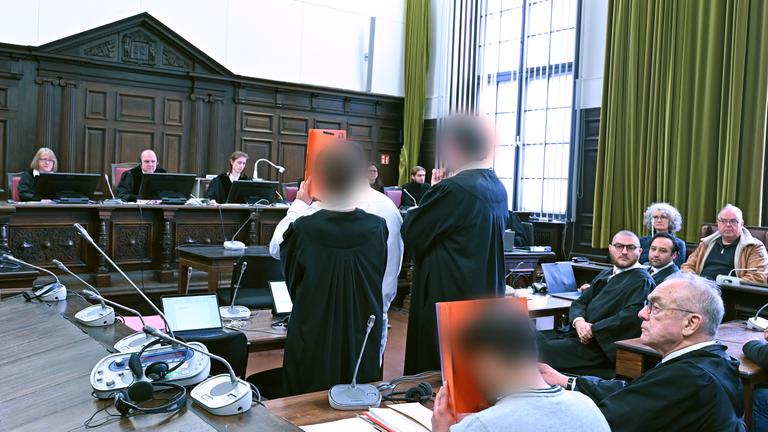 Prozess zweier Männer im Landgericht Hamburg