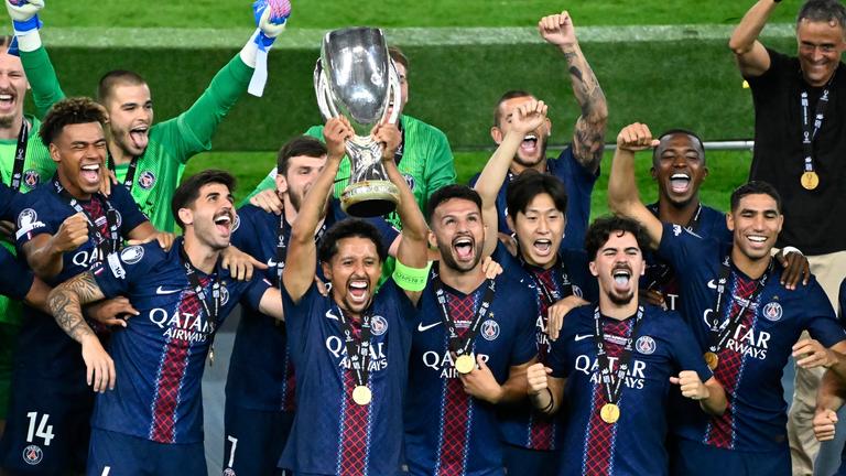 PSG mit dem UEFA Supercup