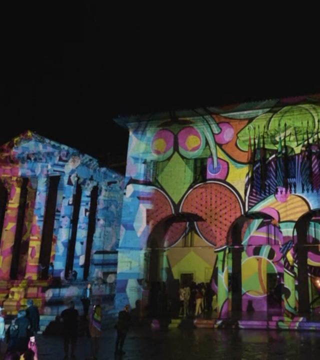 Lichtfestival in Pula