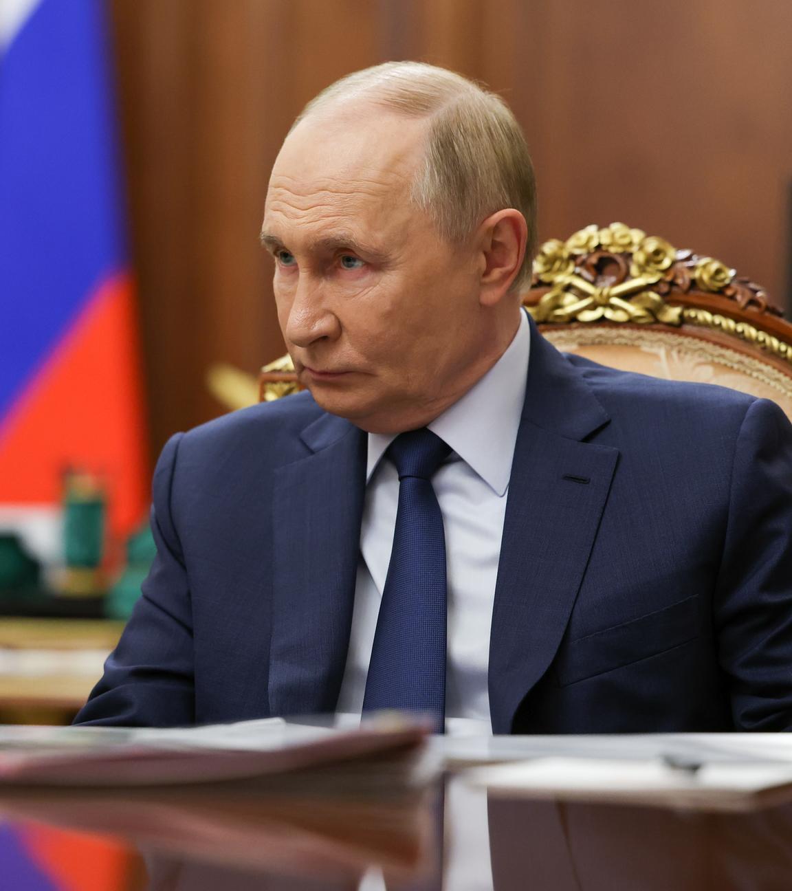 Putin trifft sich mit dem stellvertretenden russischen Ministerpräsidenten Patrushev