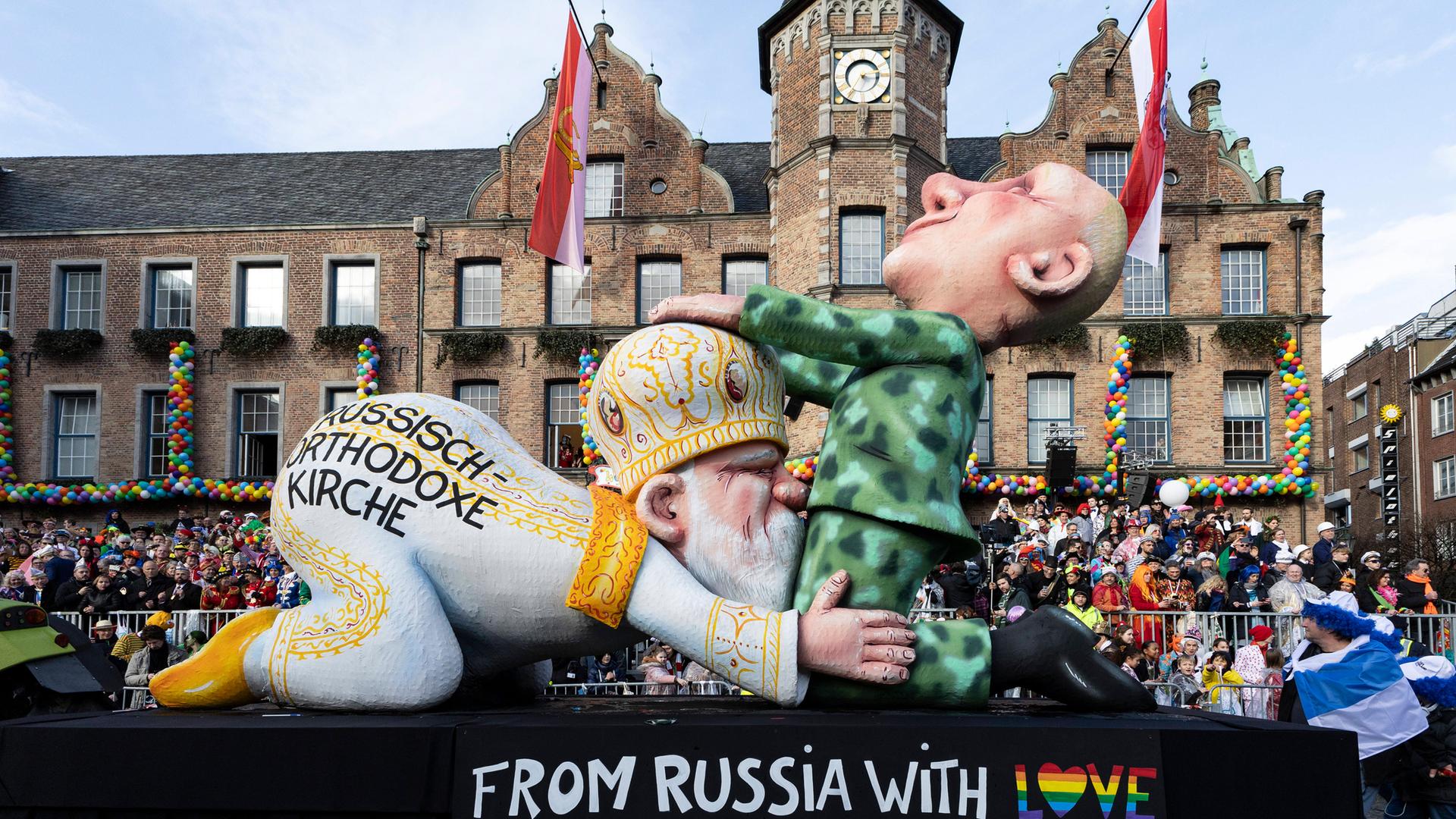 Putin-Motivwagen von Jacques Tilly