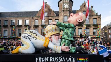 Putin-Motivwagen von Jacques Tilly