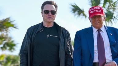  Donald Trump mit Elon Musk 