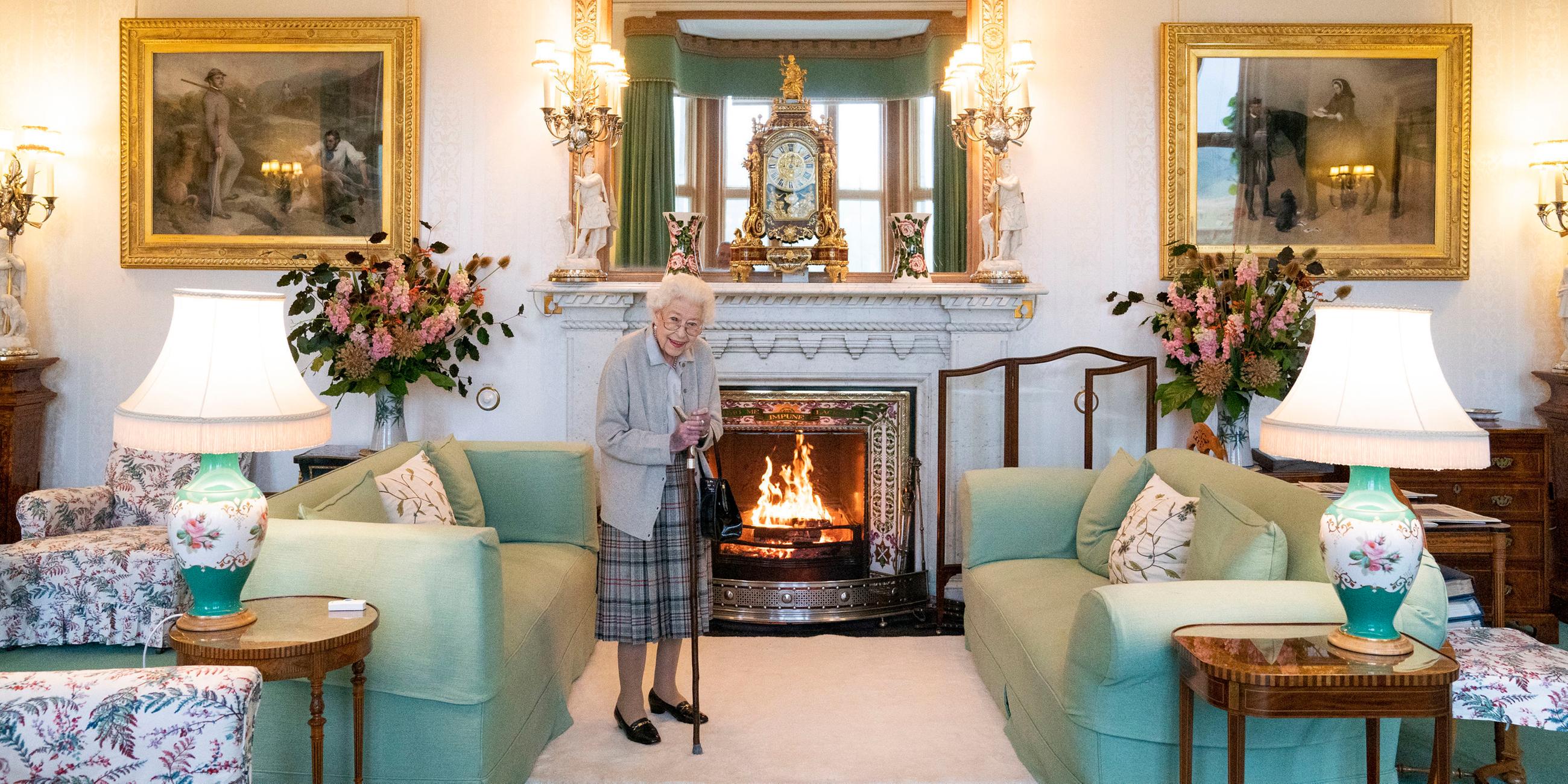 Queen Elizabeth II. auf Schloss Balmoral