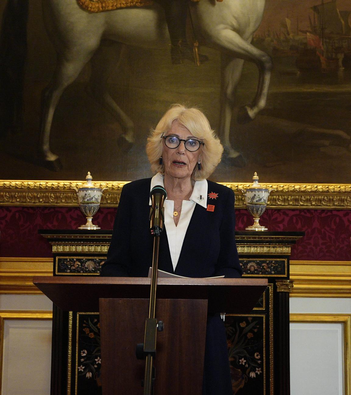 Queen Camilla hält Rede zum Weltfrauentag