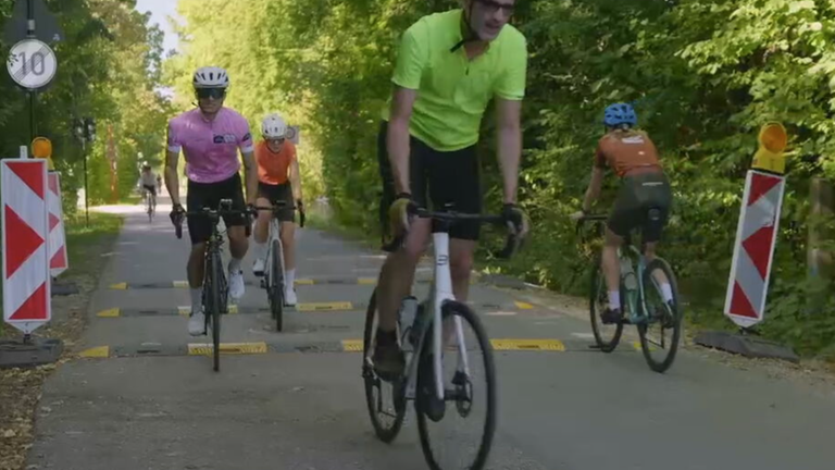 Maßnahmen gegen rasende Rennradfahrer