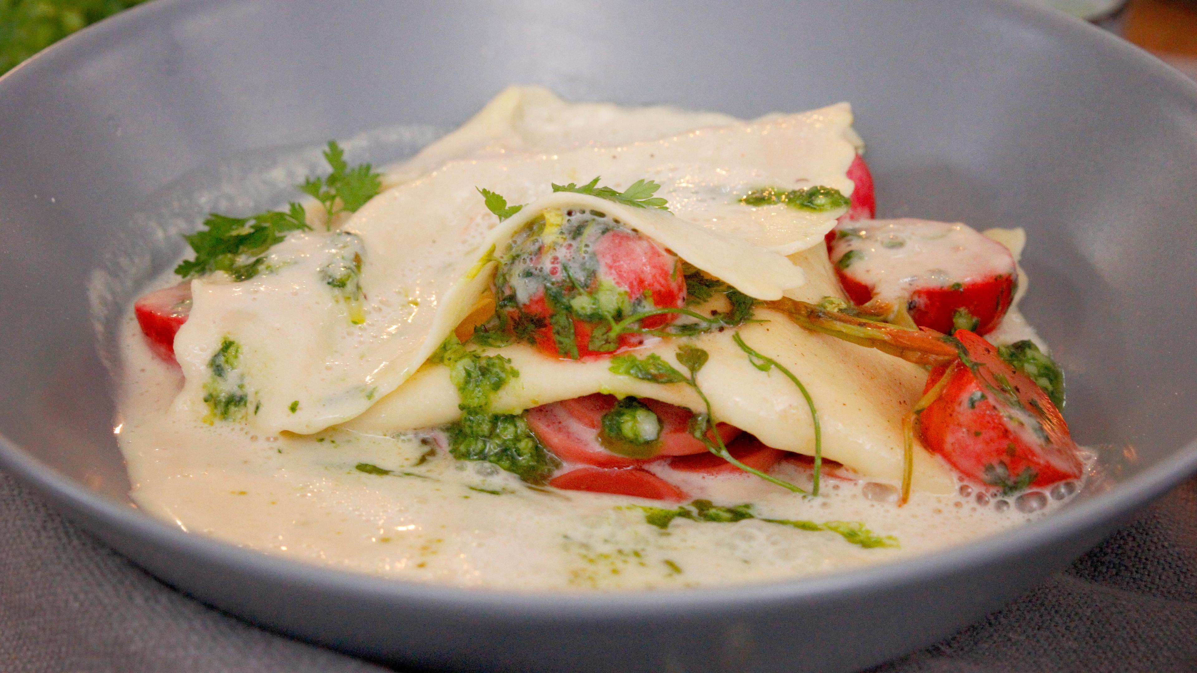 Radieschen-Lasagne