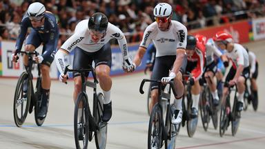 Bahnrad-WM: Moritz Augenstein und Roger Kluge.