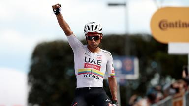 Radsport: Jhonatan Narvaez gewinnt die achte Giro-Etappe.