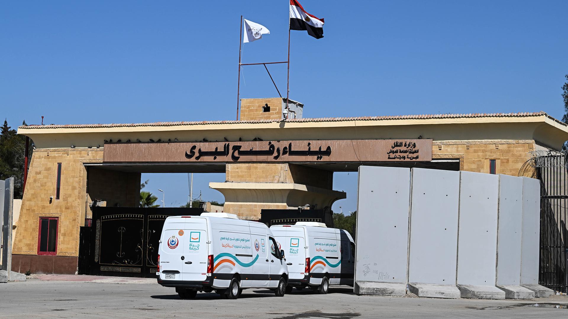 Grenzübergang Rafah zwischen Ägypten und dem Gazastreifen