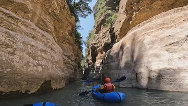 Canyon-Rafting in Albanien