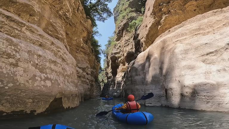 Canyon-Rafting in Albanien