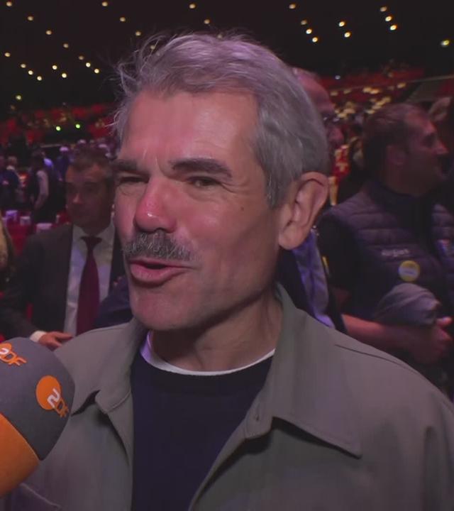 Radsport-Funktionär Ralph Denk spricht im ZDF-Interview