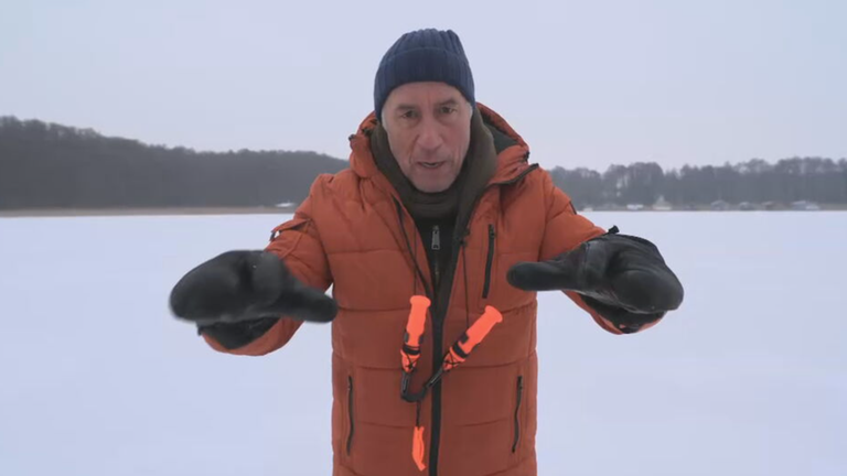 Ralph Herforth erlebt Eissegel-Unfall