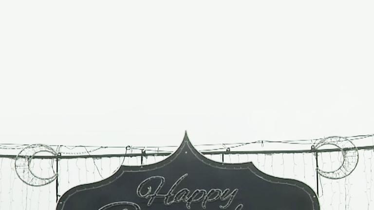 Ramadan-Beleuchtung in Frankfurt am Main