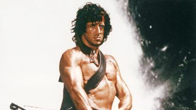 Sylvester Stallone in einer Szene aus "Rambo - First Blood Part II"
