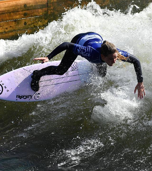 Valeska Schneider zählt zu Deutschlands Besten im Rapid Surfen