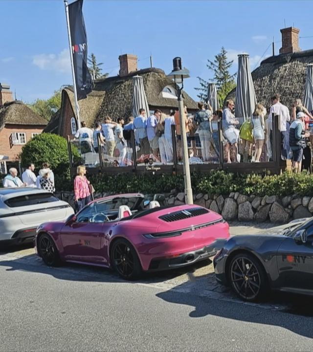 Lokal Pony auf Sylt.