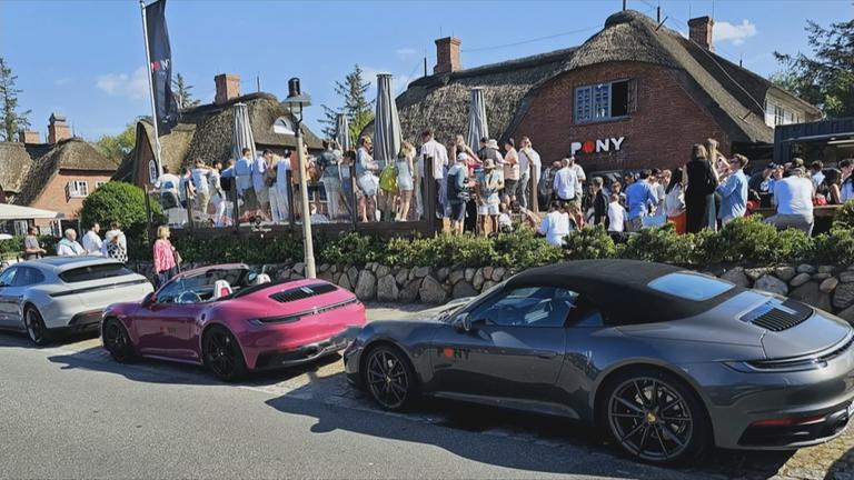Lokal Pony auf Sylt.