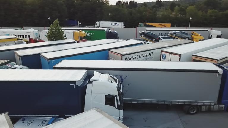 Chaos auf Autobahnraststätten